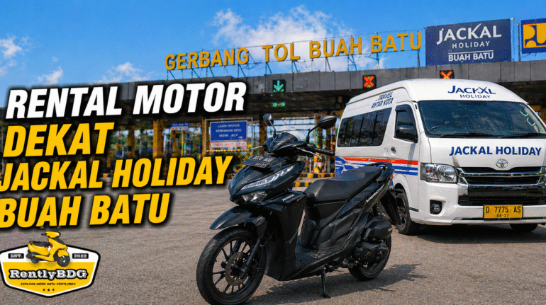 rental motor dekat jackal holiday buah batu 24 jam