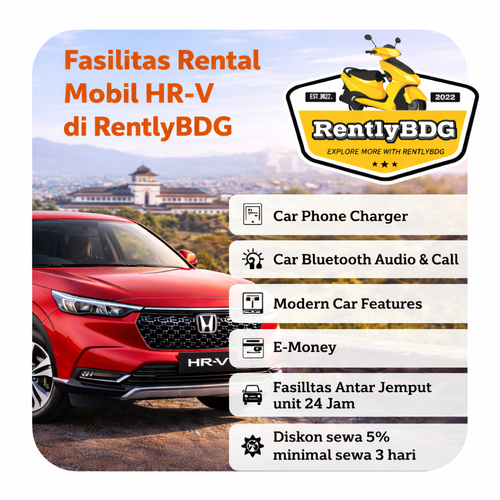 Sewa Mobil Photoshoot Bandung Lepas Kunci 24 Jam