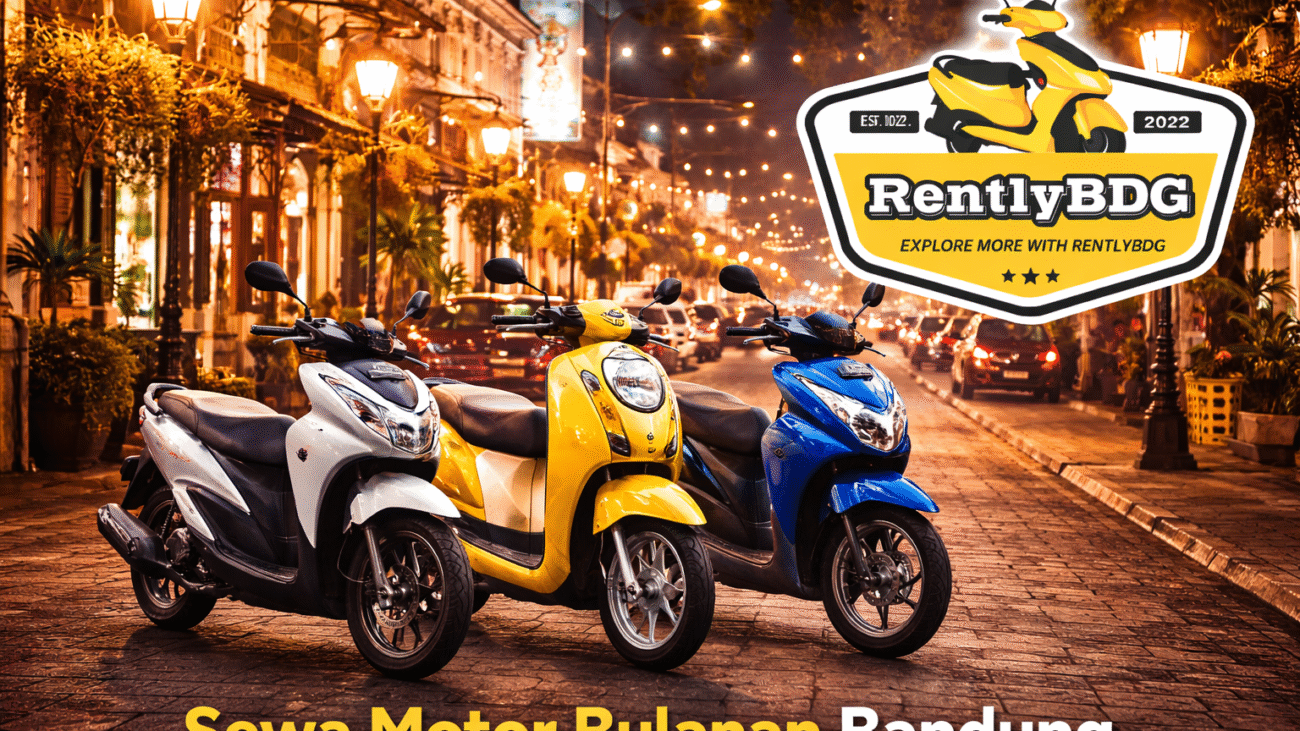 sewa motor bulanan bandung