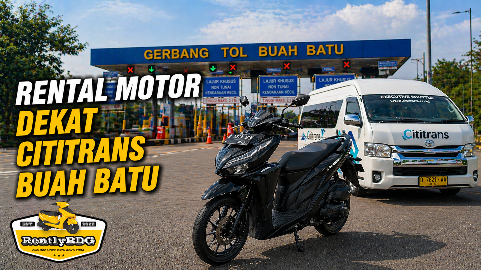 rental motor dekat cititrans buah batu