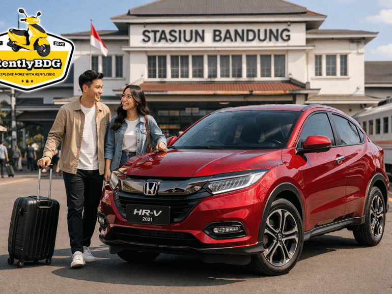 sewa mobil stasiun bandung terdekat