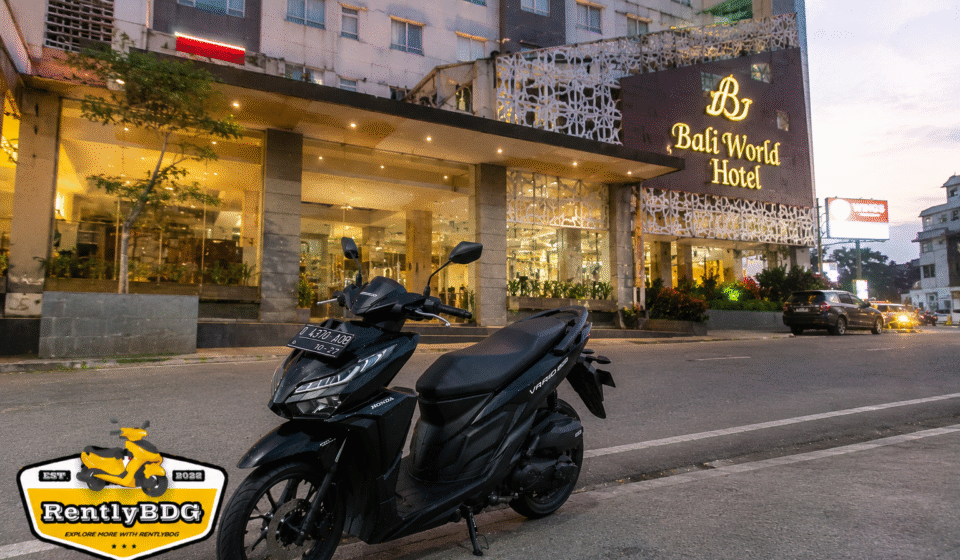 rental motor dekat bali world hotel bandung
