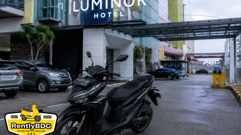 rental motor dekat luminor hotel bandung