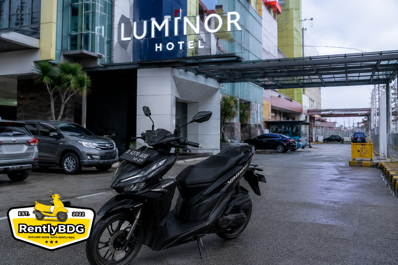 rental motor dekat luminor hotel bandung