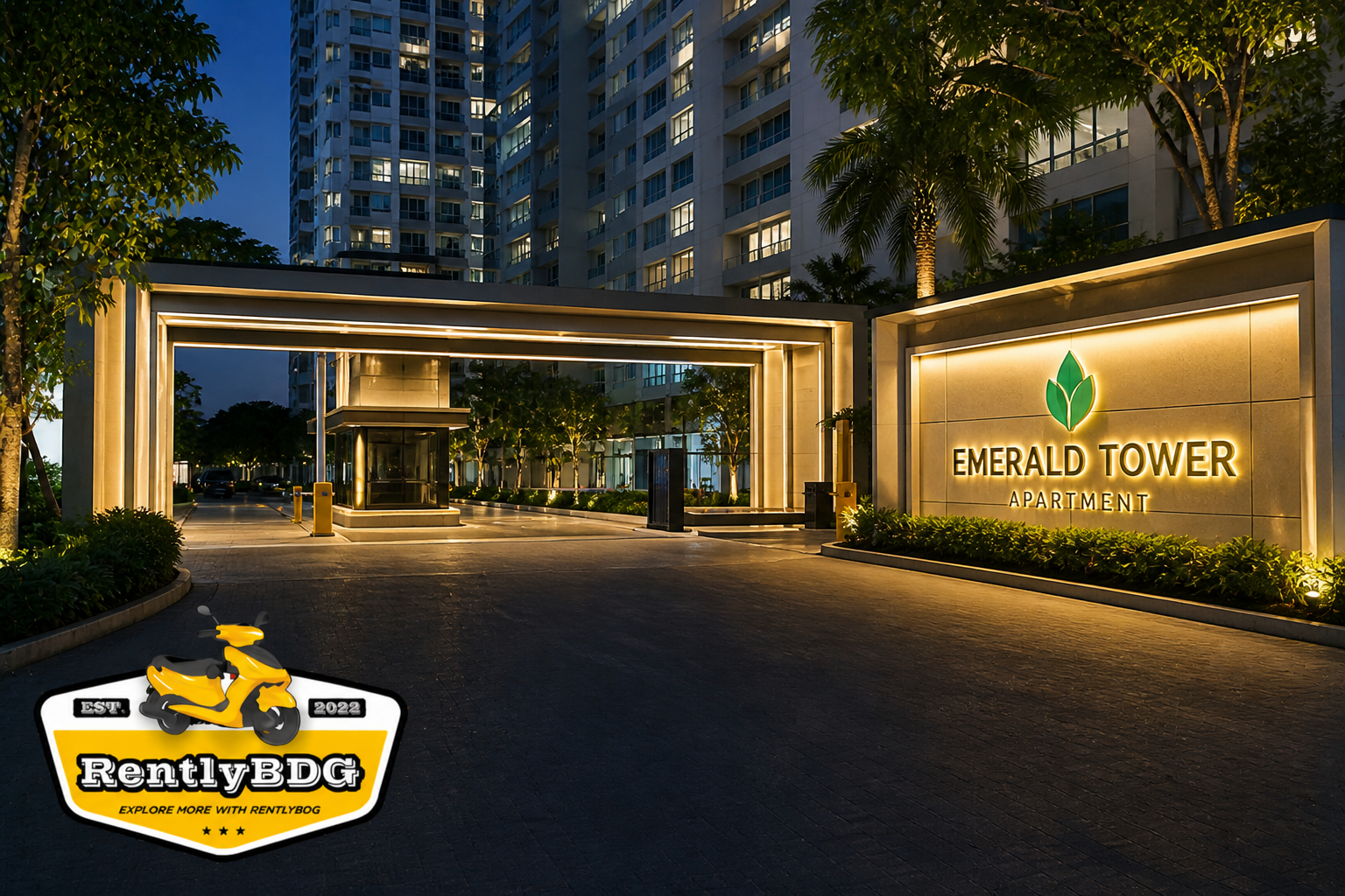 Rental Motor Dekat Apartemen Emerald Tower Bandung