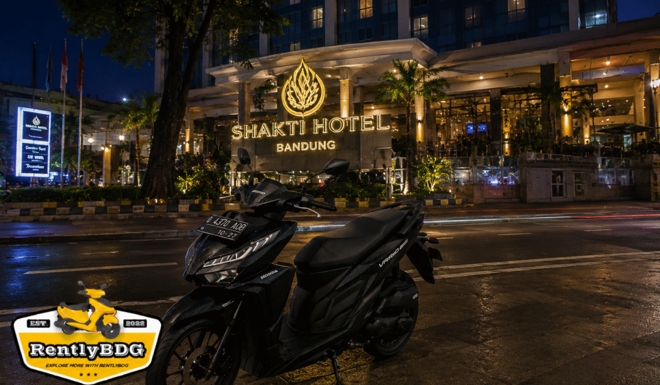 rental motor dekat shakti hotel bandung