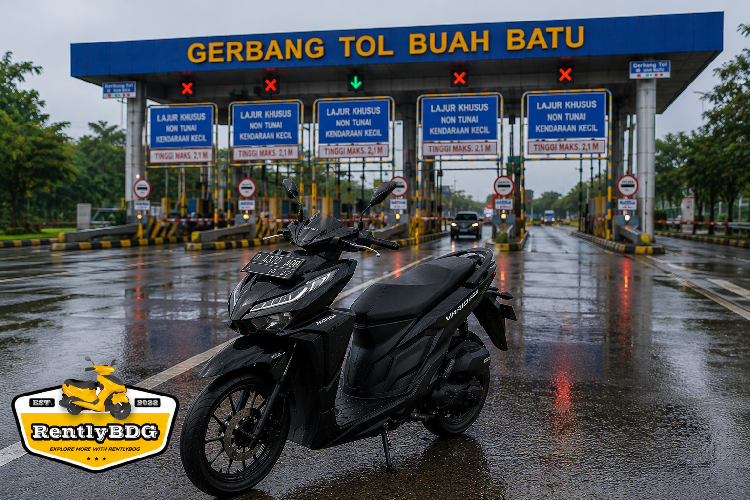 rental motor buah batu