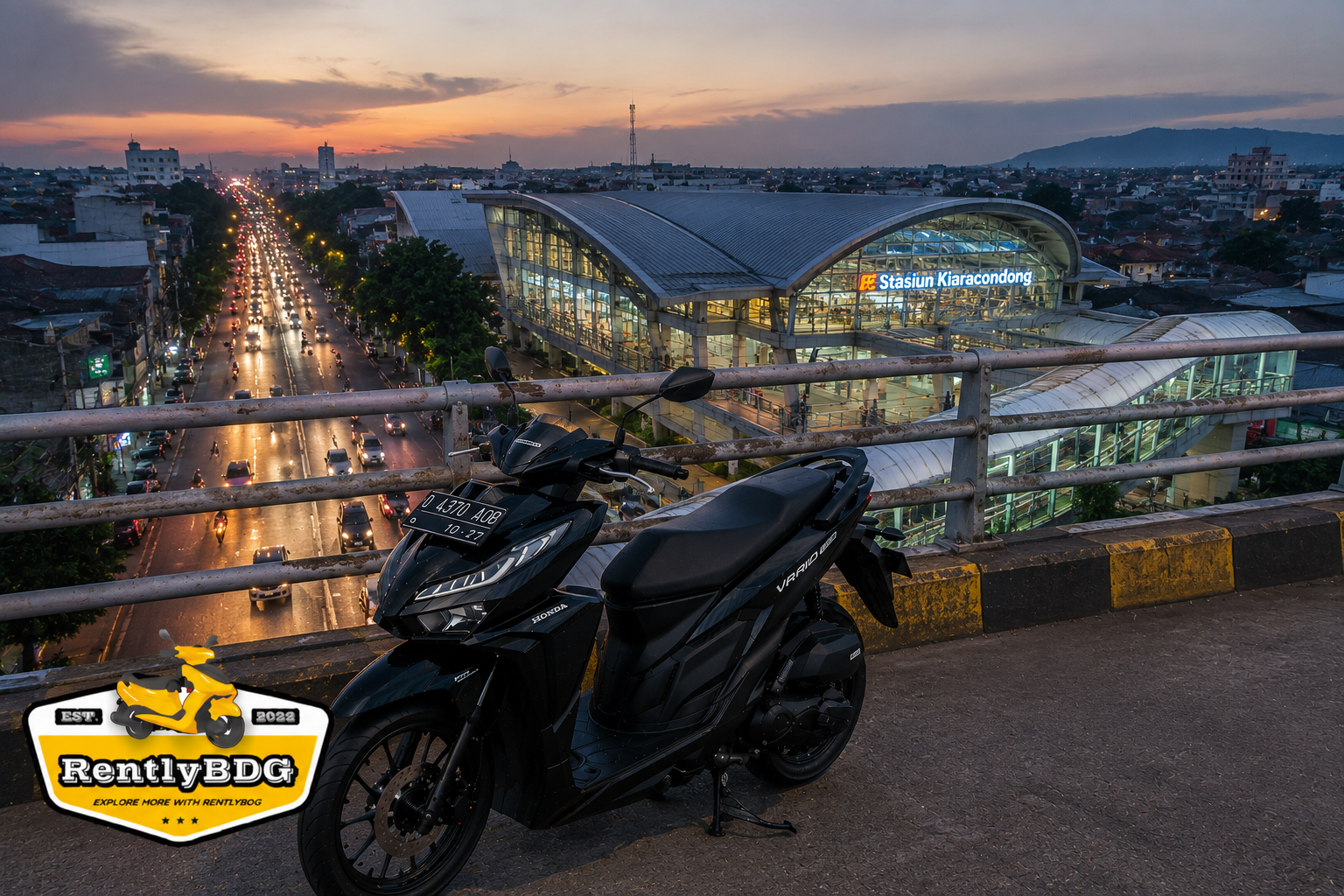 rental motor kiaracondong